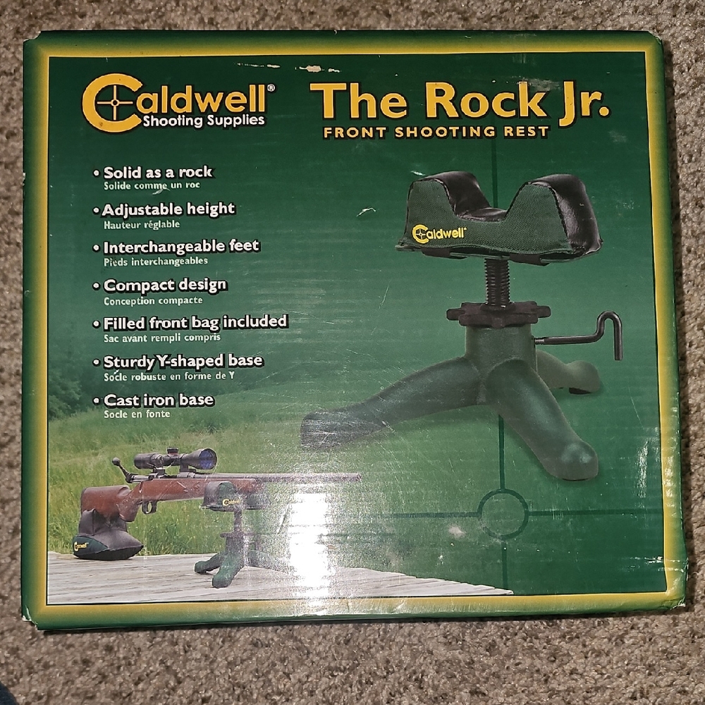Caldwell The Rock Jr. Green Shooting Rest